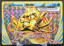 Pokemon Omastar BREAK #19/124 English Fates Collide - Image 1