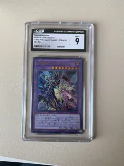 2022 YU-GI-OH! LEGEND DUELISTS: #JP001 THE DARK MAGICIANS CGC PSA 9 (DP23-EN001) - Image 2