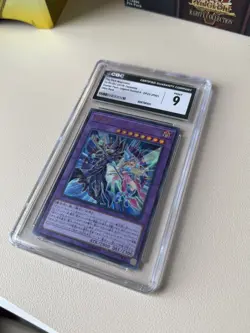 2022 YU-GI-OH! LEGEND DUELISTS: #JP001 THE DARK MAGICIANS CGC PSA 9 (DP23-EN001) - Image 3