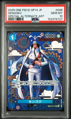 PSA 10 Sengoku Special Alternate Art OP07-046 2025 ONE PIECE Card Japanese - Image 1