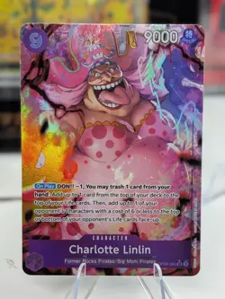 • Charlotte Linlin • OP08-069 SR Alt Art Two Legends Holo Foil One Piece TCG NM - Image 1