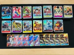 One Piece Card SR SEC Lot 652 Cards Trading Card Lot Authentic Rare Bundle - Image 1