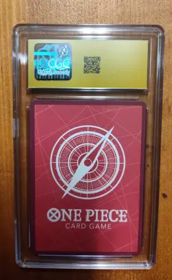 2025 One Piece JP Base Shop Coll. Vol. 1 ST21-001 Monkey D Luffy CGC 10 Pristine - Image 2