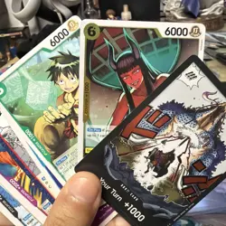 One Piece Card Game Gol.D.Roger OP09-118 SEC M/NM Emperor In The New World - Image 3