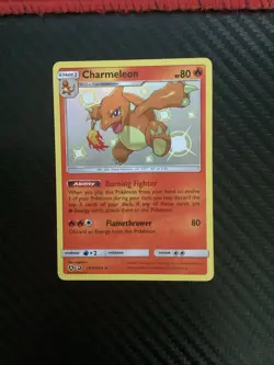 Charmeleon - SV7/SV94 - Pokemon Hidden Fates Sun & Moon Shiny Rare Card NM - Image 1