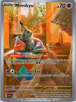 Mimikyu - SV: Scarlet & Violet Black Star Promo Cards 075 Holo not sealed - Image 1