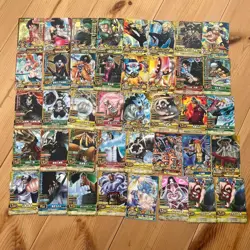 Bandai One Piece Berry Match IC Trading Cards Set Rare Shine Used Limited - Image 1