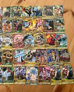 Bandai One Piece Berry Match IC Trading Cards Set Rare Shine Used Limited - Image 3