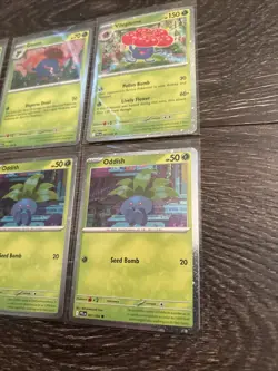 Pokemon Oddish, Gloom, Vileplume COSMIC HOLO PROMO Card Lot - 6 Nm Phantasmal - Image 2
