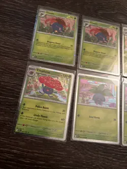 Pokemon Oddish, Gloom, Vileplume COSMIC HOLO PROMO Card Lot - 6 Nm Phantasmal - Image 3