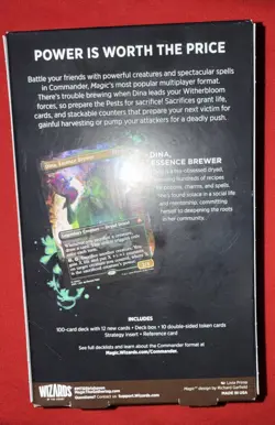 MTG Witherbloom Pestilence Commander Deck Strixhaven Sealed 100 Cards - Image 5