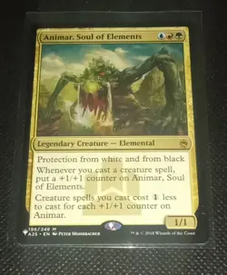 Magic the Gathering Animar, Soul of Elements The List Reprints Near Mint - Image 1