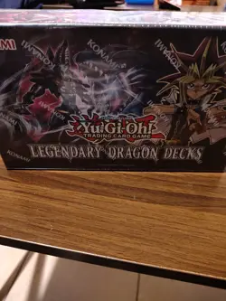 Yugioh Legendary Dragon Decks Box Set Brand New Factory Sealed - Image 1