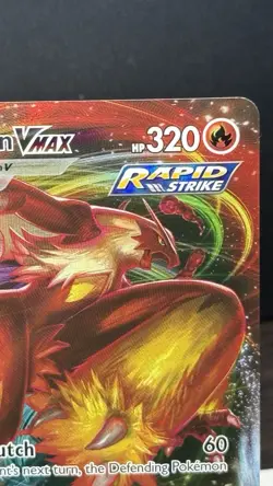 Pokemon TCG Blaziken VMAX 21/198 Full Art Sword & Shield Chilling Reign - Image 3
