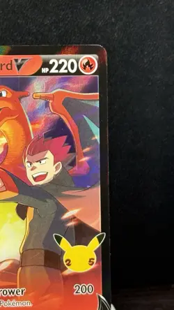 2021 Pokemon Celebrations Lance’s Charizard V Lightly Played No.SWSH113 - Image 3