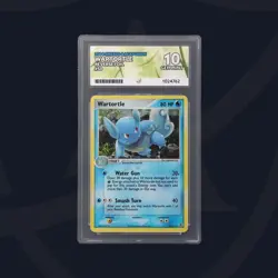 Pokemon 2004 Wartortle FireRed & LeafGreen 50/112 Reverse Foil ACE 10 POP 1 - Image 1