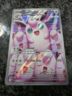 Wigglytuff 105/094 Illustration Rare Phantasmal Flames Pokemon - Image 1
