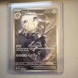 Steelix #150/132 Illustration Rare Mega Evolution Pokemon 2025 NM - Image 1