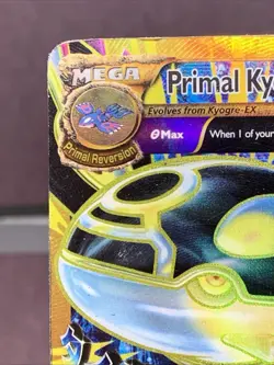 Pokemon TCG Primal Kyogre EX 96/98 Ancient Origins Shiny Gold Full Art Holo Rare - Image 2
