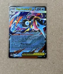 Pokemon Mega Greninja Ex Double Rare 22/86 Chaos Rising - Image 1