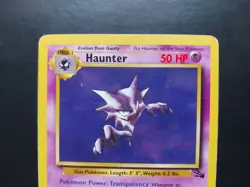 Pokemon - Haunter 21/62 Rare Fossil - Image 2