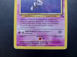Pokemon - Haunter 21/62 Rare Fossil - Image 3