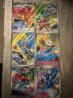 Pokemon First Partner Illustration Collection Series 1 Kanto Alola Gen 1 and 7 - Image 1