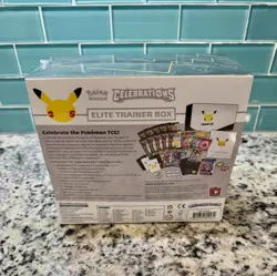 Pokemon 25th Anniversary Celebrations ETB Elite Trainer Box New Sealed Near Mint 820650809439 - Image 2