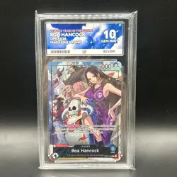 Boa Hancock PSA Magazine OP07-038 Promo One Piece ACE 10 - Image 1