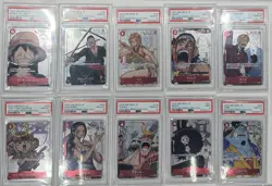 One Piece 25th Anniversary Premium Card Collection JP PSA Sequential Full Set - Image 1
