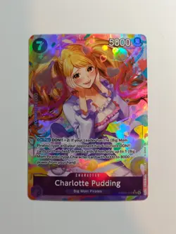 🧭One Piece Charlotte Pudding PRB02-010 Alternate Art Premium Booster Vol. 2🏴‍☠ - Image 1