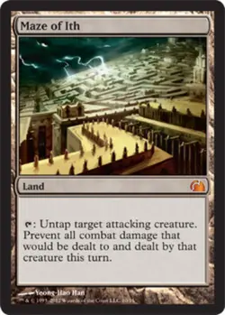 Light Play, English MTG Foil Maze of Ith - Foil From the Vault: Realms Magic the - Image 1