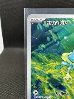 Pokemon Froakie 088/086 Chaos Rising Rare Basic 70 HP Full Art Holo EN - Image 3