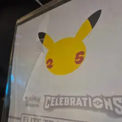 Pokemon 25th Anniversary Celebrations Elite Trainer Box . small rip on front. - Image 4