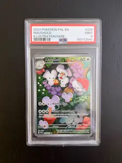 2023 Pokemon SV Paldea Evolved Maushold Illustration Rare #226/193 PSA 9 - Image 1