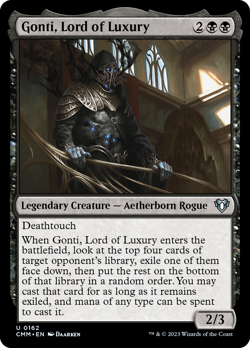 Gonti, Lord of Luxury [Commander Masters] Magic MTG - Image 1