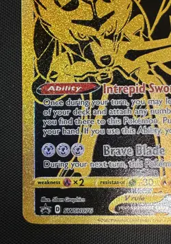 Zacian V SWSH076 Holo Promo Sword & Shield Promo Pokemon - Image 5