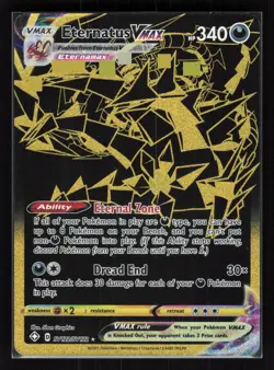 Eternatus VMAX Holo Shiny Rare Pokemon Shining Fates: Shiny Vault SV122/SV122 NM - Image 1