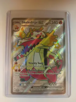 Skeledirge EX 081 Black Star Holo Promo Pokemon Scarlet & Violet Paradox Rift - Image 1