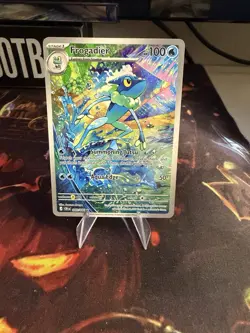 Frogadier 089/086 Illustration Rare Chaos Rising Pokemon - Image 1