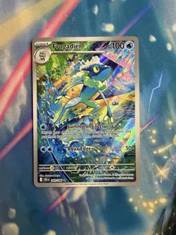 Frogadier 089/086 Illustration Rare Chaos Rising Pokemon - Image 3