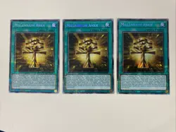Yugioh Millennium Ankh x 3 - 1st Edition Starlight Rare NM - Free Holo - A - Image 1
