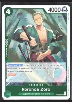 Roronoa Zoro Premium Booster -The Best- Vol. 2 #PRB02-006 Rare - Image 1