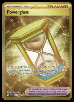 Pokemon Cards Powerglass 097/064 Shrouded Fable Hyper Rare NM - Image 1