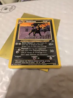 Umbreon 32/75 Unlimited Neo Discovery Pokemon Card NM - Image 2