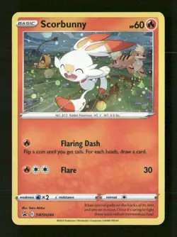 Scorbunny - (Cosmos Holo) cosmos Holo Promo SWSH: Sword & Shield Promo Cards SW - Image 1