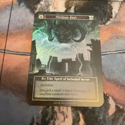 Nimbus Jinn Sorcery Contested Realm Alpha Elite Foil - Image 1