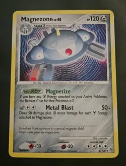 Magnezone Lv 48 Holo 2007 Pokemon 8/130 Star Card - Image 1