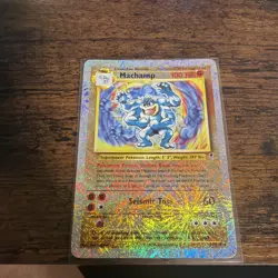 Pokemon Machamp 15/110 Legendary Collection Reverse Holo Rare Trading Card - Image 1