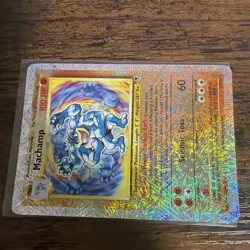 Pokemon Machamp 15/110 Legendary Collection Reverse Holo Rare Trading Card - Image 2